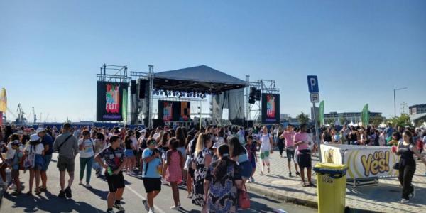 OoYes provided mobile equipment for TEEN BOOM FEST 2024