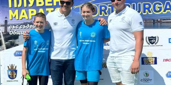 OoYes at the Port Burgas Swimming Marathon with Mobile and Sanitary Equipment
