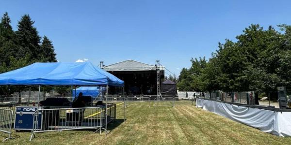 Mobile Equipment from OoYes for the Thievery Corporation Concert